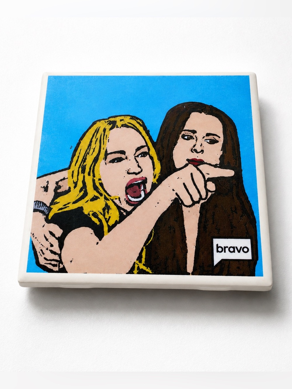 NWT Real Housewives of Beverly Hills Taylor Armstrong / Cat Meme Coaster